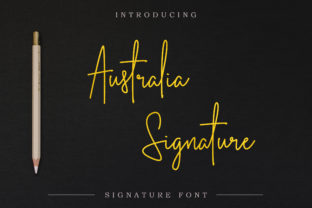 Australia: A Bold and Authentic Handwritten Font for Editorial Design