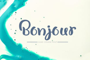 Bonjour: A Script Font with French Elegance
