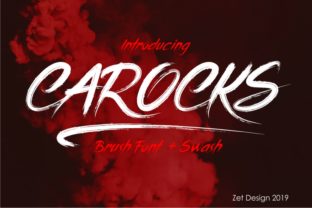 Carocks: A Bold Script for Editorial Design