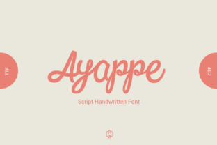 Discover Ayappe: A Charming Handwritten Font for Makers