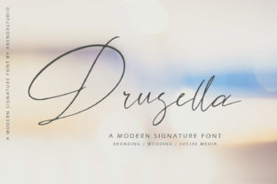 Drusella: A Script Font with Elegance and Versatility