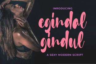 Egindal Gindul: A Modern Calligraphy Font for Bold Branding