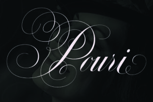 Elevate Your Brand with Pouri: A Romantic Script Font