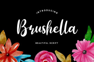 Enhance Your Brand with Brushella: A Delicate Script Font