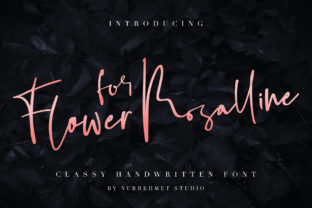 Enhance Your Brand with Flower for Rosalline Font