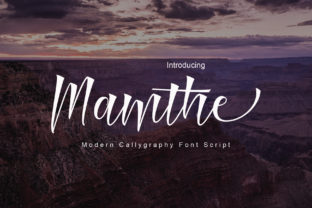 Enhance Your Brand with Mamthe: A Modern Calligraphy Font