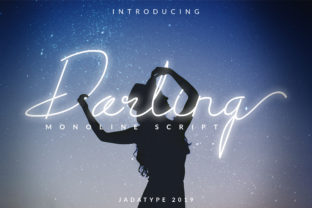 Enhance Your Web Design with Darling, a Bold Handwritten Font