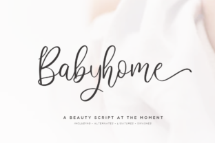 Exploring Babyhome: A Charming Script Font