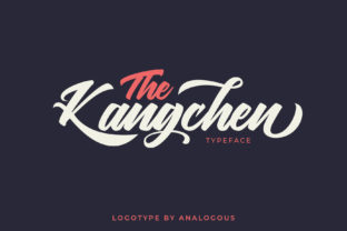 Exploring Kangchen: A Retro Script for Bold Branding