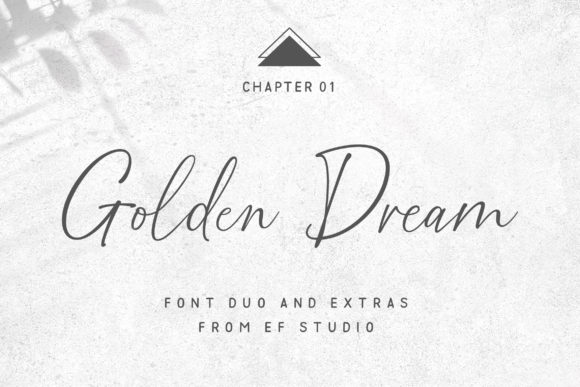 Golden Dream Duo: A Font Pair for Creative Makers