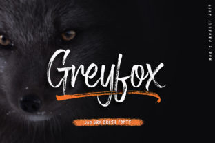 Greyfox: A Cool Brush Font for Standout Branding