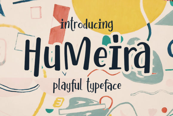 Humeira: A Dynamic Script Font for Editorial Design