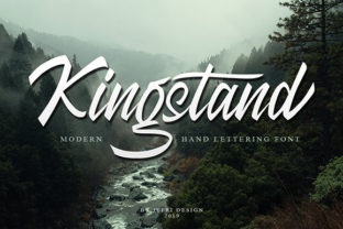 Kingstand: A Modern Calligraphy Font for Bold Campaigns