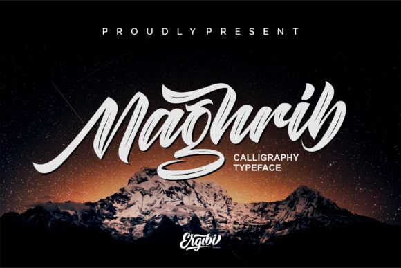 Maghrib: A Script Amp Font for Elegant Projects