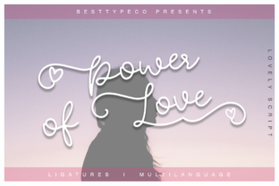 Power of Love: A Romantic Script Font for Crafters