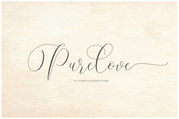 Purelove: A Versatile Script Font for Engaging Campaigns