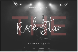Rock Star: A Handwritten Font for Editorial Elegance