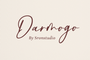 Transform Your Brand with Darmogo: A Smooth and Elegant Script Font