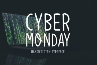 Unveiling Cyber Monday: A Charming Handwritten Font for Modern Campaigns